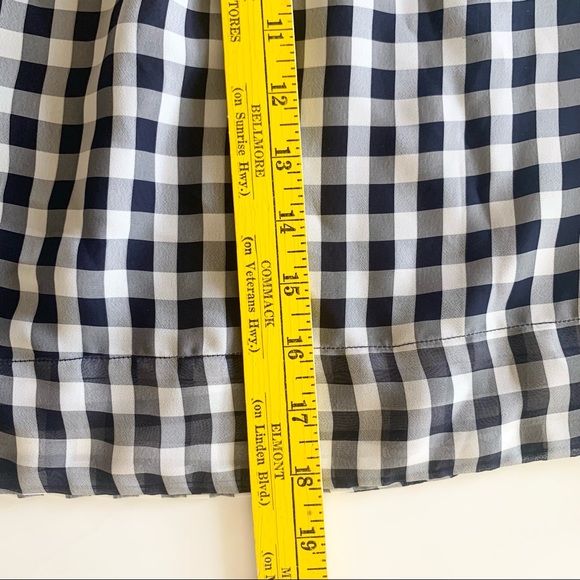 🌸New🌸 Gap Women’s Plaid Skirt Size 10 Navy NWT - Picture 9 of 9